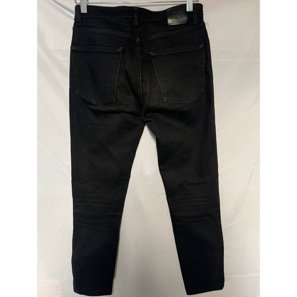 Anine Bing Black Skinny Jeans Sleek Modern Design - Picture 2 of 5